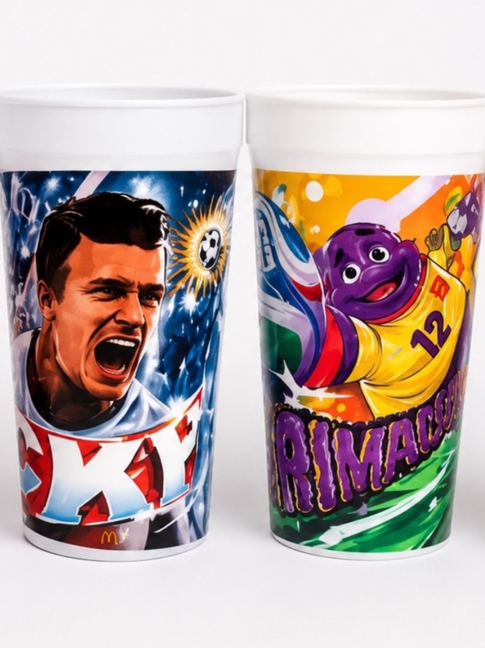 McDonald's FIFA Promotional Soccer Cups